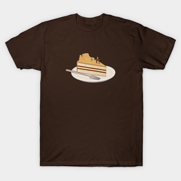 Wild West Dessert T-Shirt by doodldo